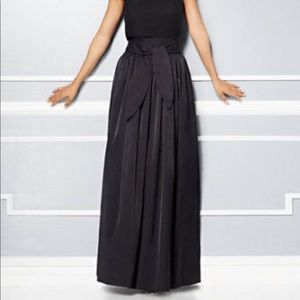 NY&Co Eva Mendez Fiesta Formal Black Maxi Skirt